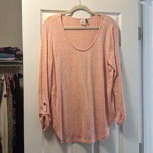 Anthropologie pink top